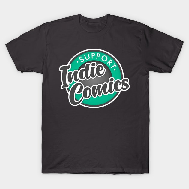 Support Indie Comics T-Shirt by gabechengcomics